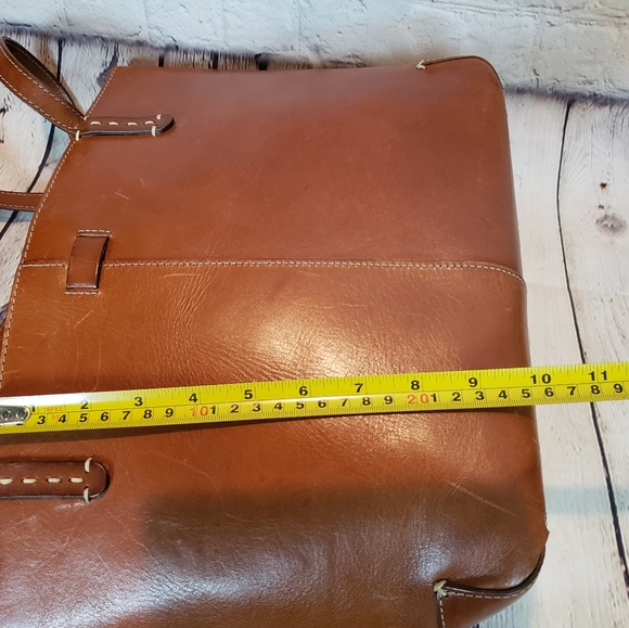 Brown leather bag - Picture 8 of 8